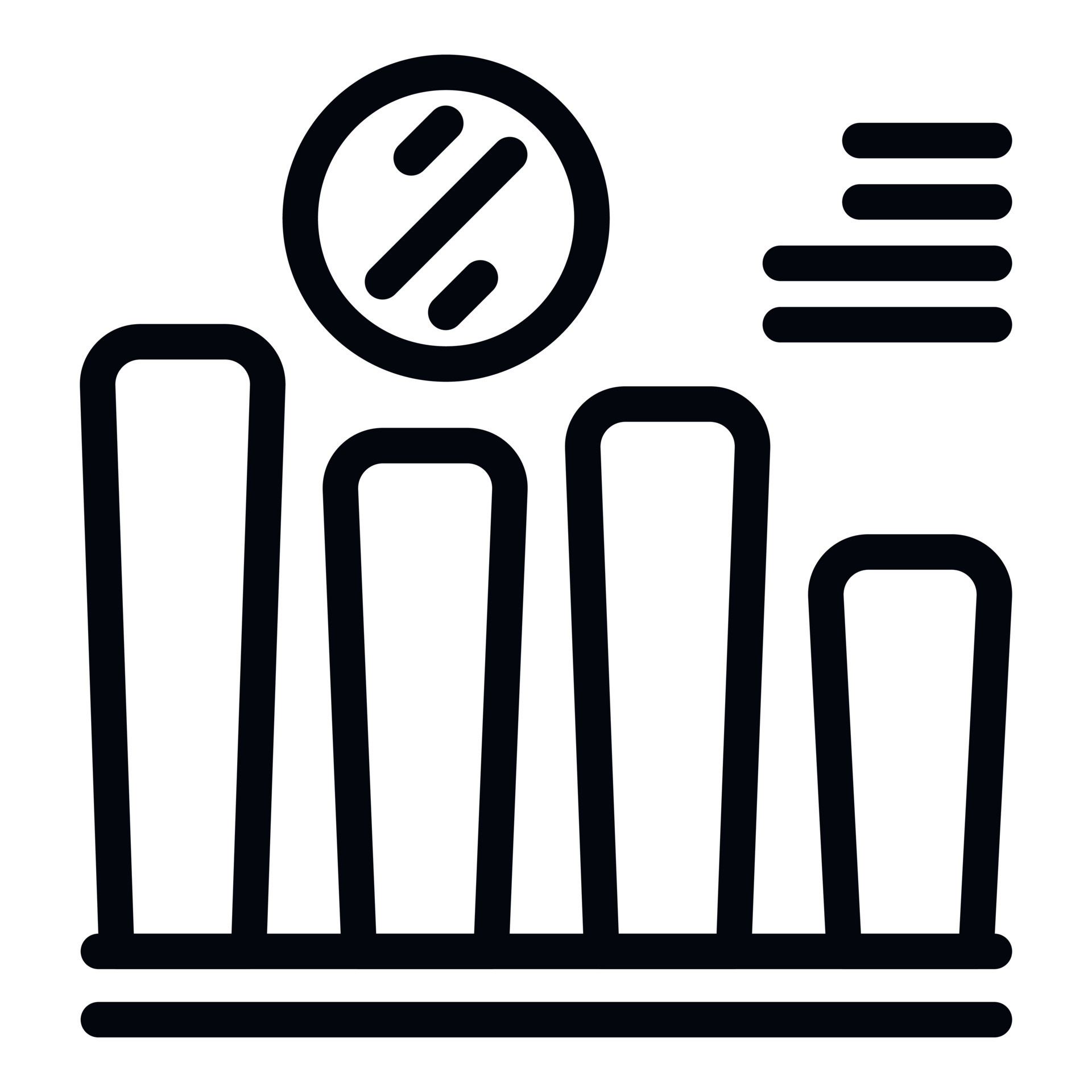 Graph chart icon outline vector. Tax deduction 22592504 Vector Art at ...