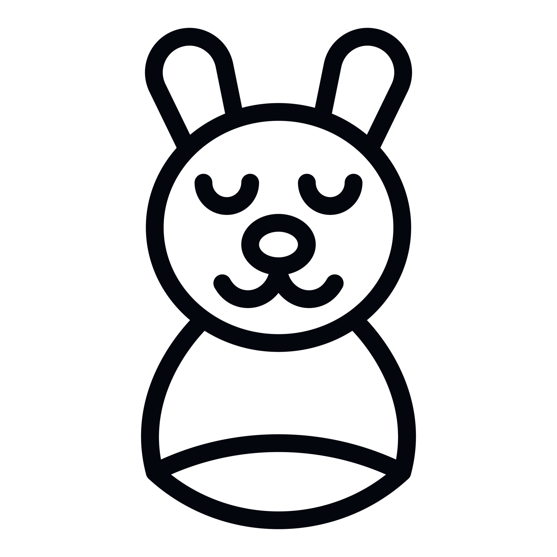Rabbit puppet icon outline vector. Show toy 22592685 Vector Art at Vecteezy