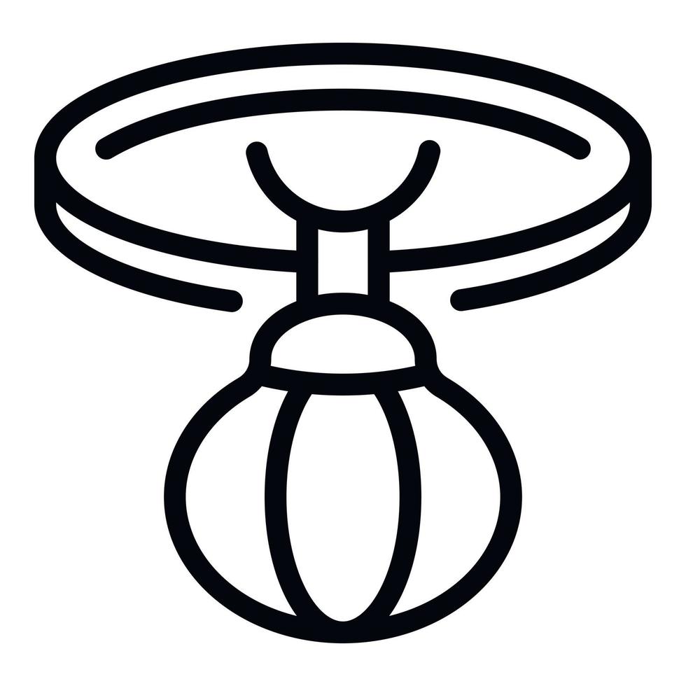 Boxing punch icon outline vector. Fight boxer vector