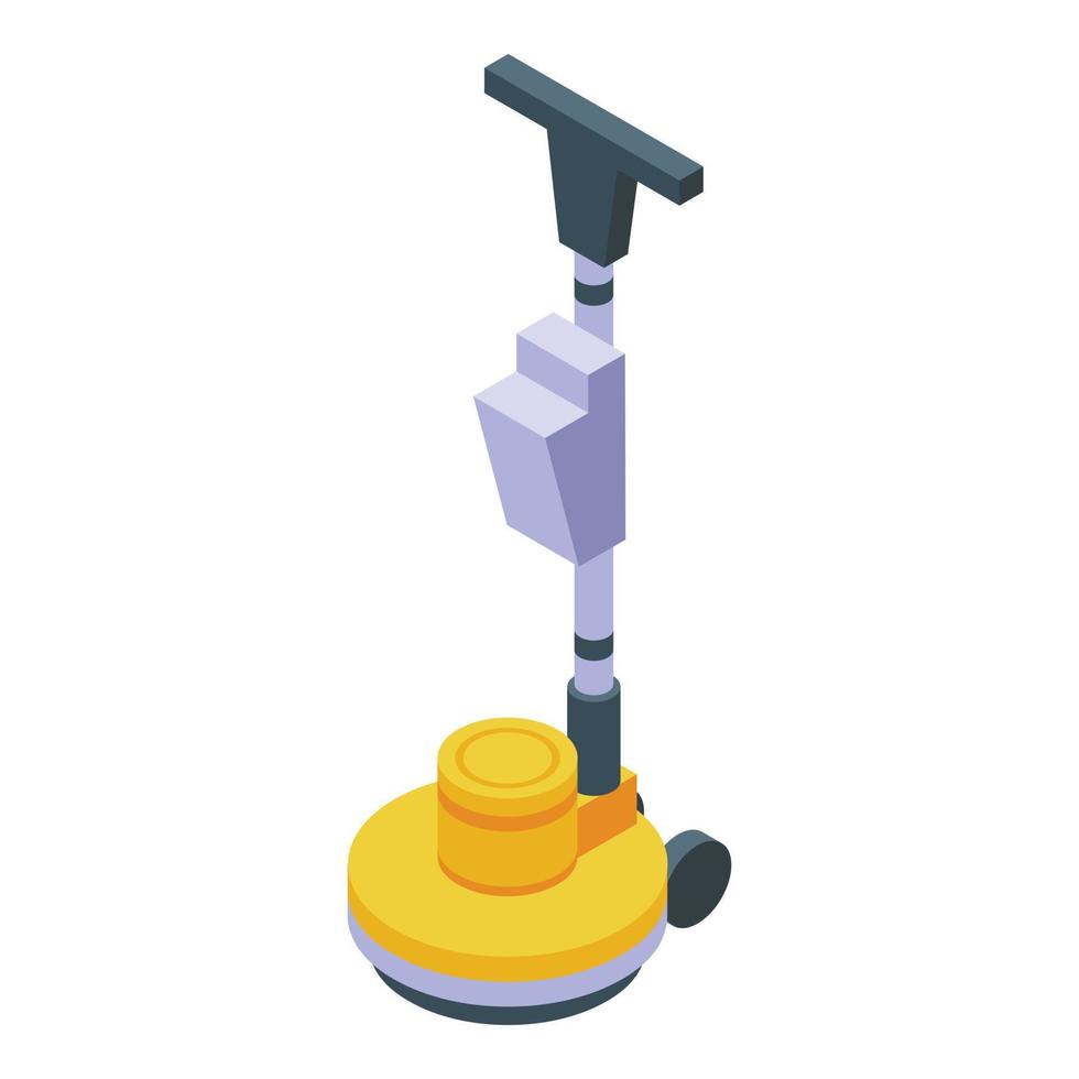 Wet cleaner icon isometric vector. Cleaning machine vector