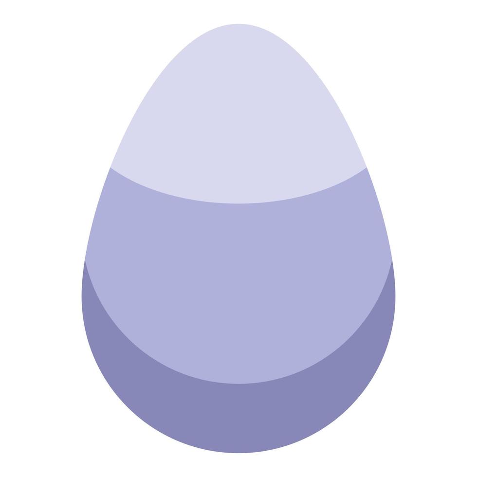 Chicken egg icon isometric vector. Easter bird vector
