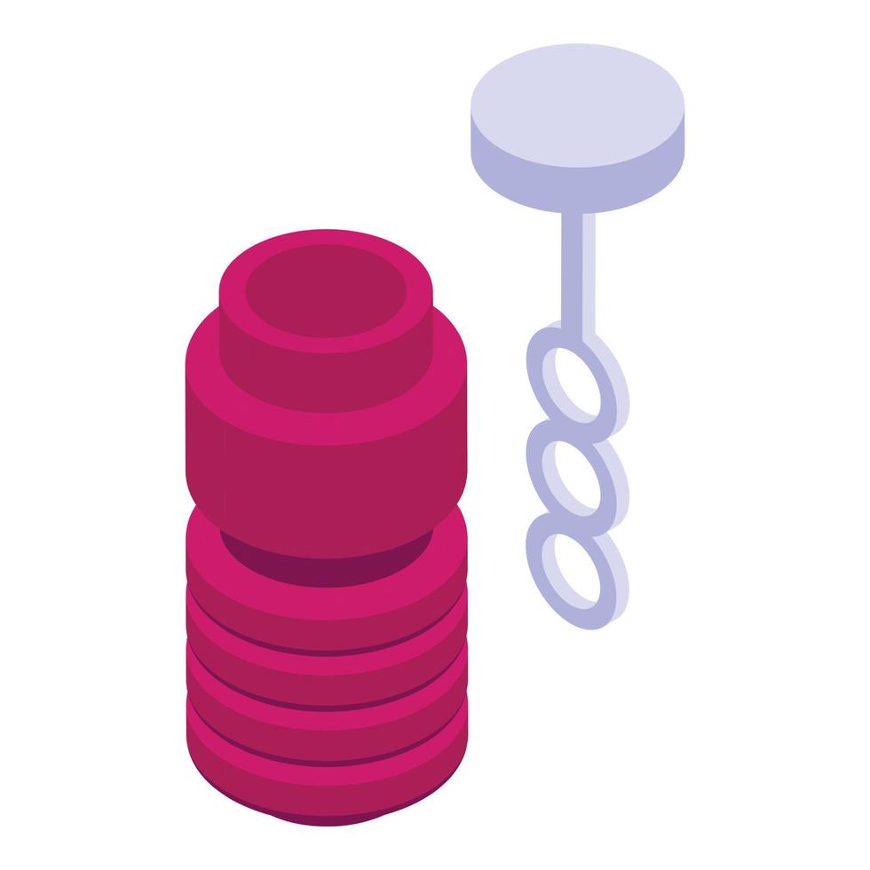Game bubbles icon isometric vector. Kid bubbles vector