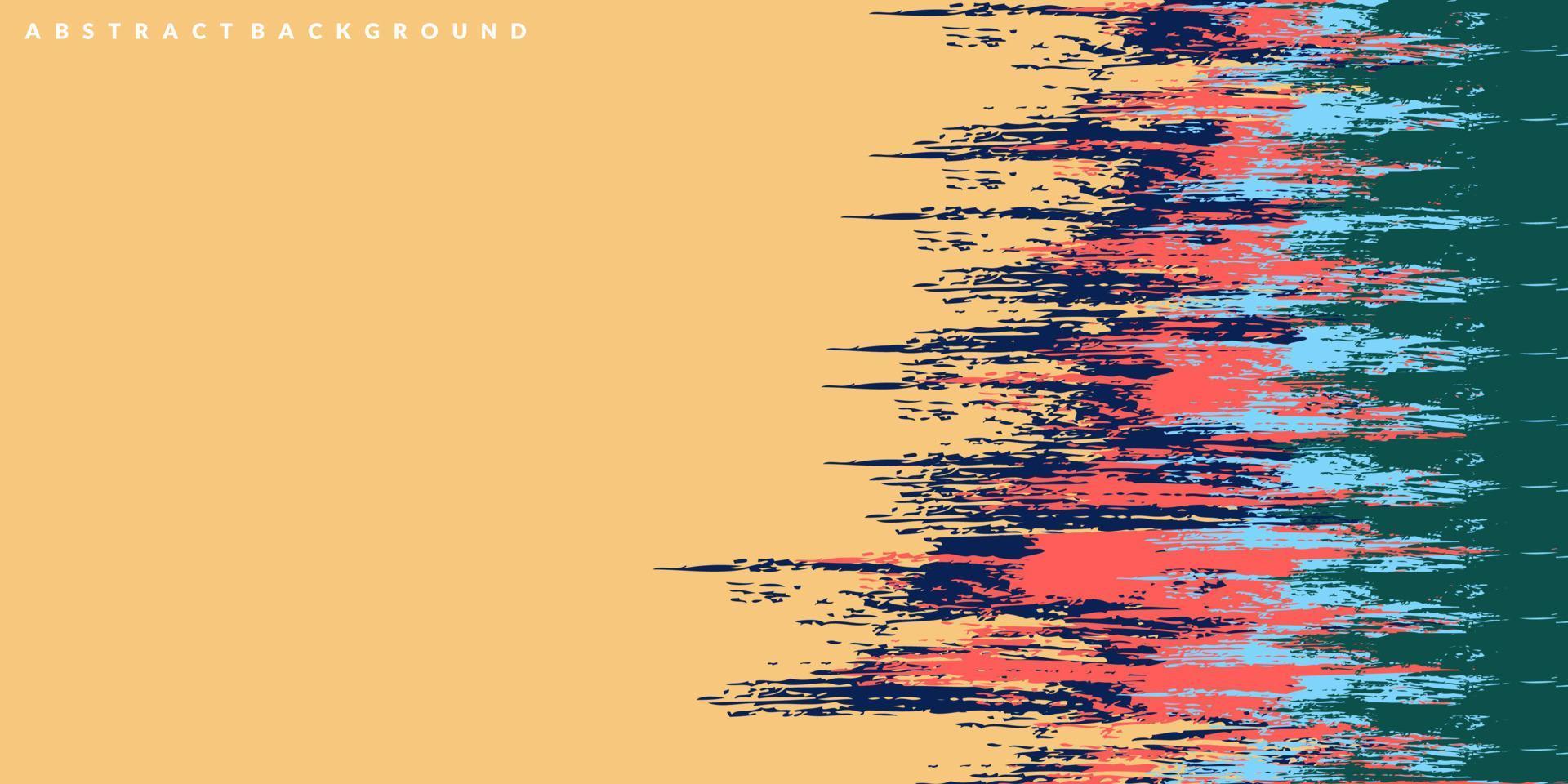 Grunge paint background vector