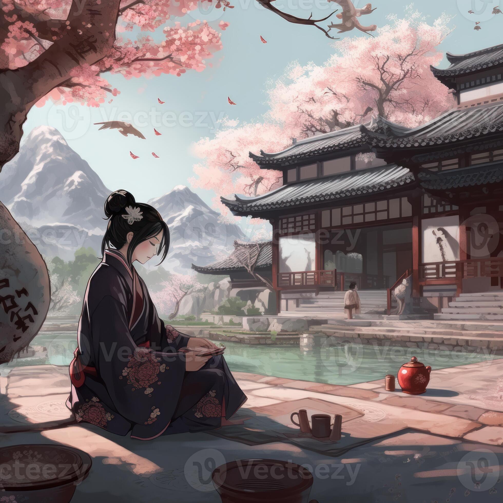 Japanese sale anime girl