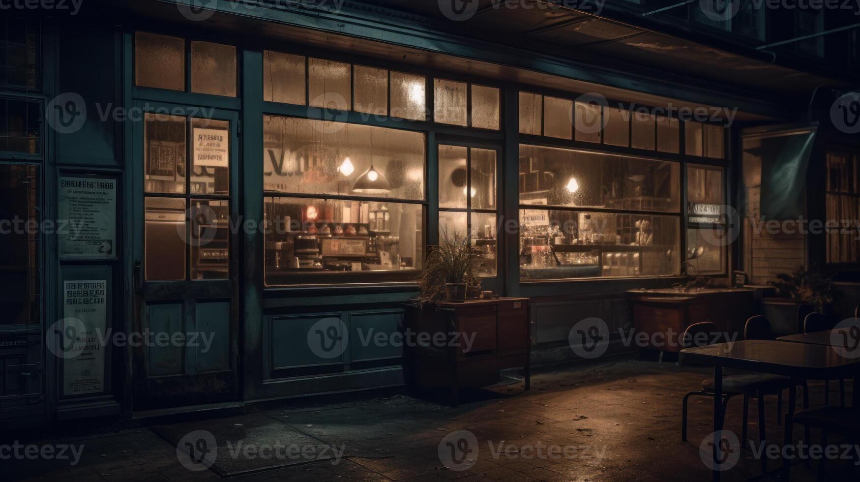 A digital photo of beautiful coffee shop