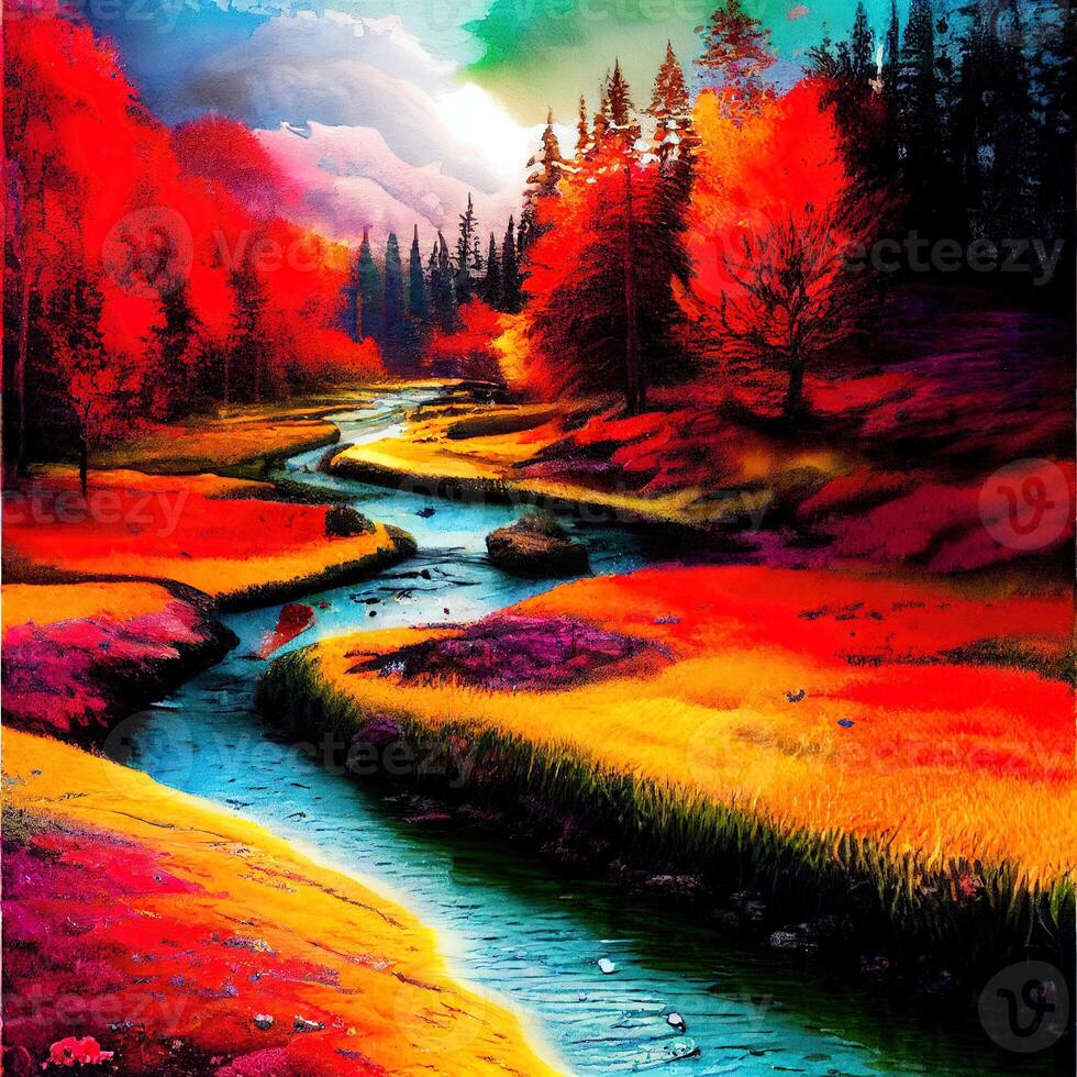 Colorful Countryside - photo