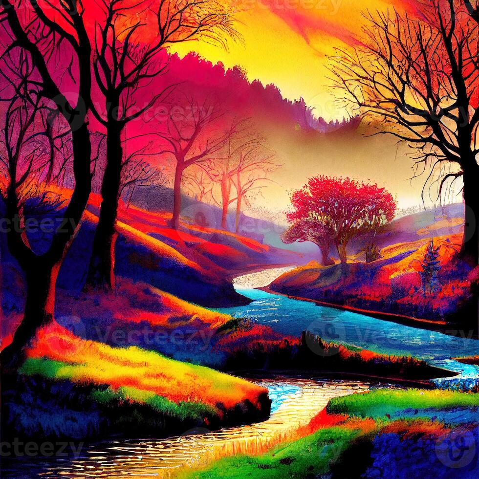 Colorful Countryside - photo