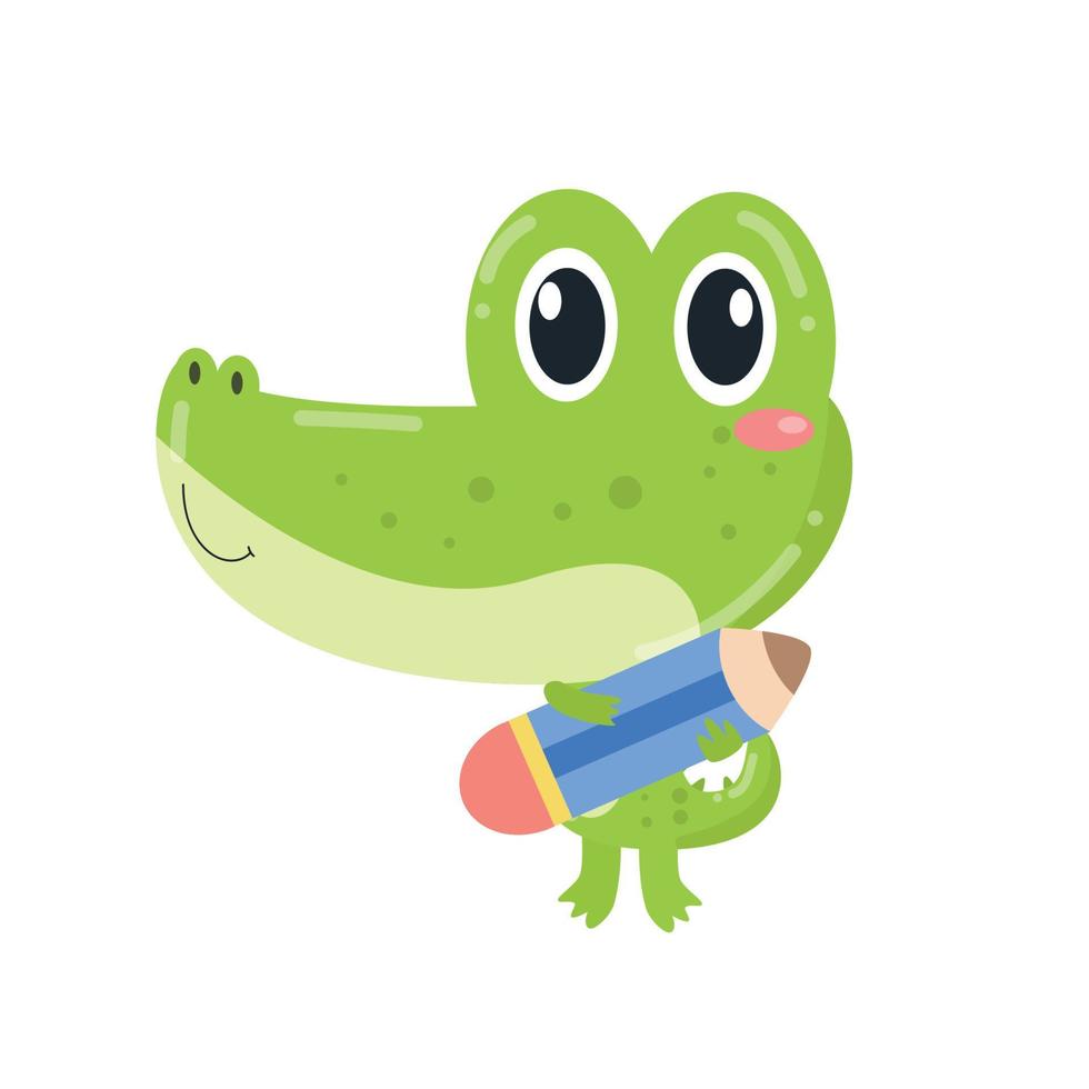 Gator Gab Co A Fun and Chatty Logo for a Communicative Company vector