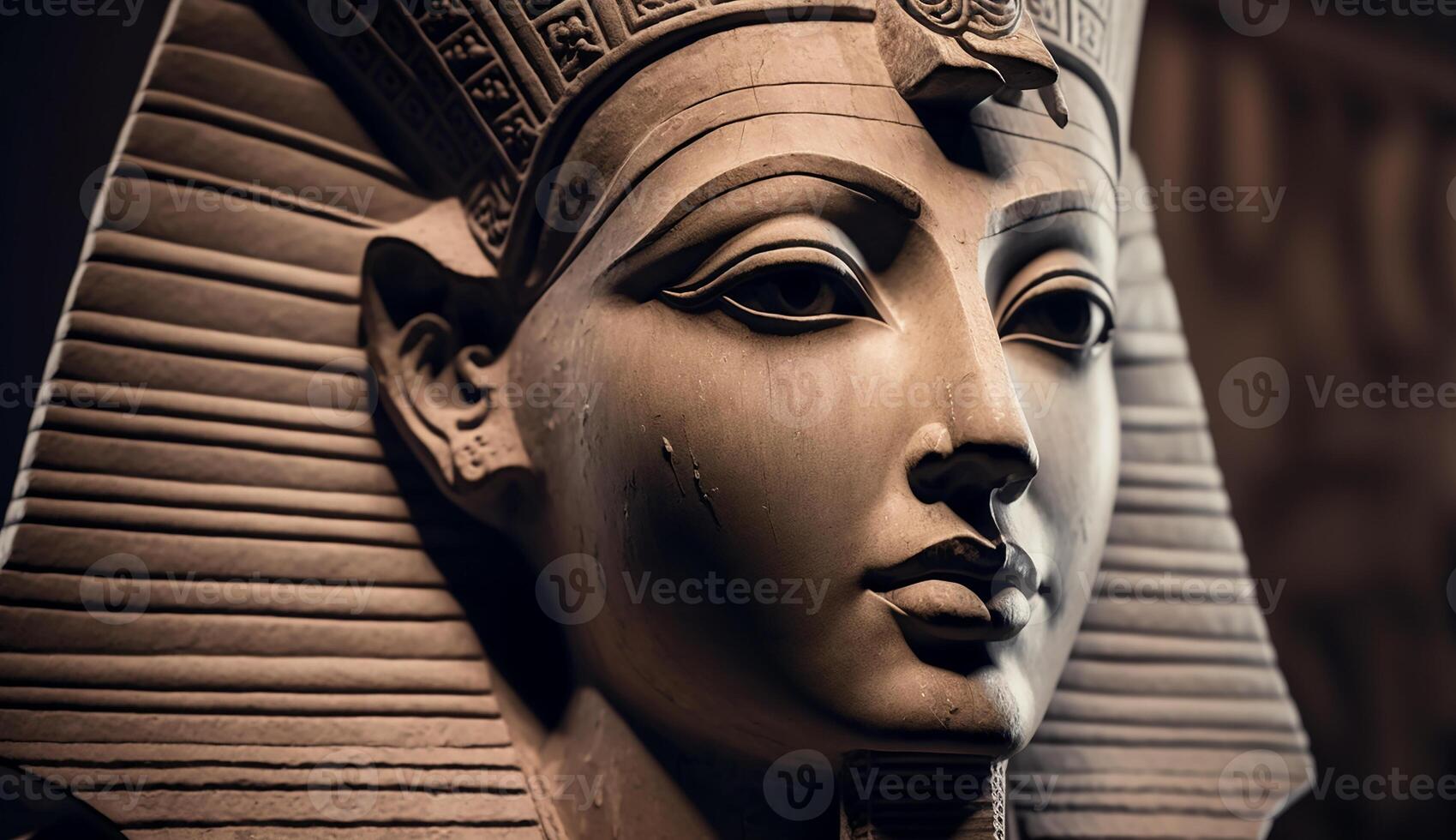 tawosret, retrato de un mujer reina de antiguo Egipto. generativo ai foto