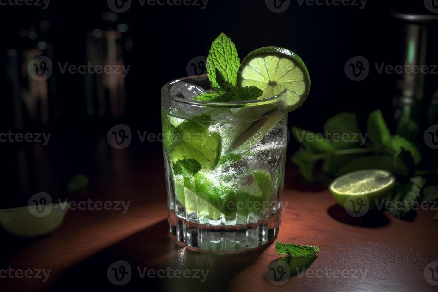 mojito bar beber. generar ai foto