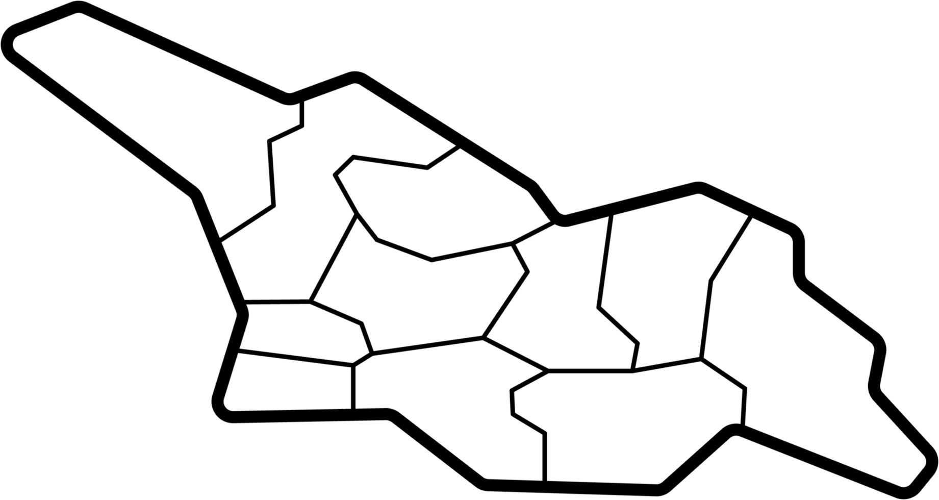 drawing of georgia map. png