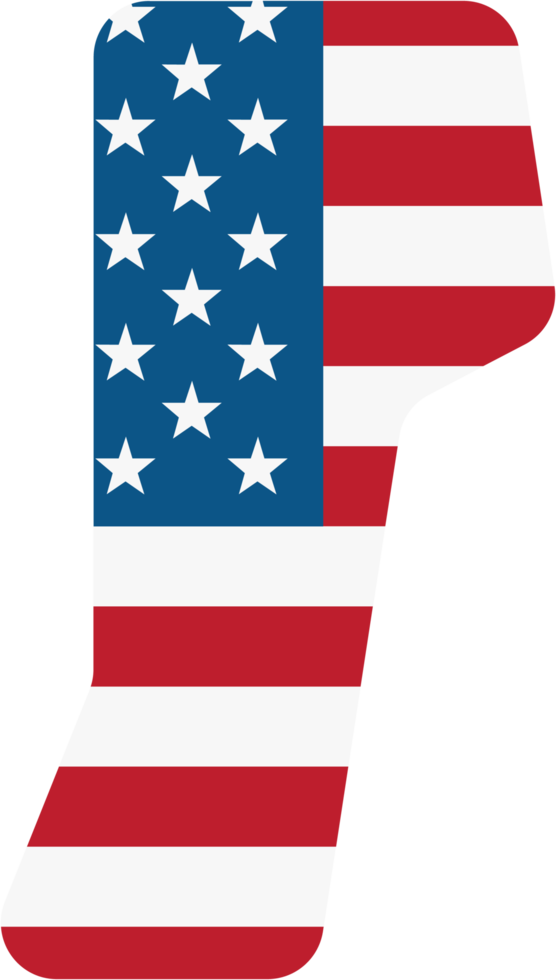 outline drawing of vermont state map on usa flag. png