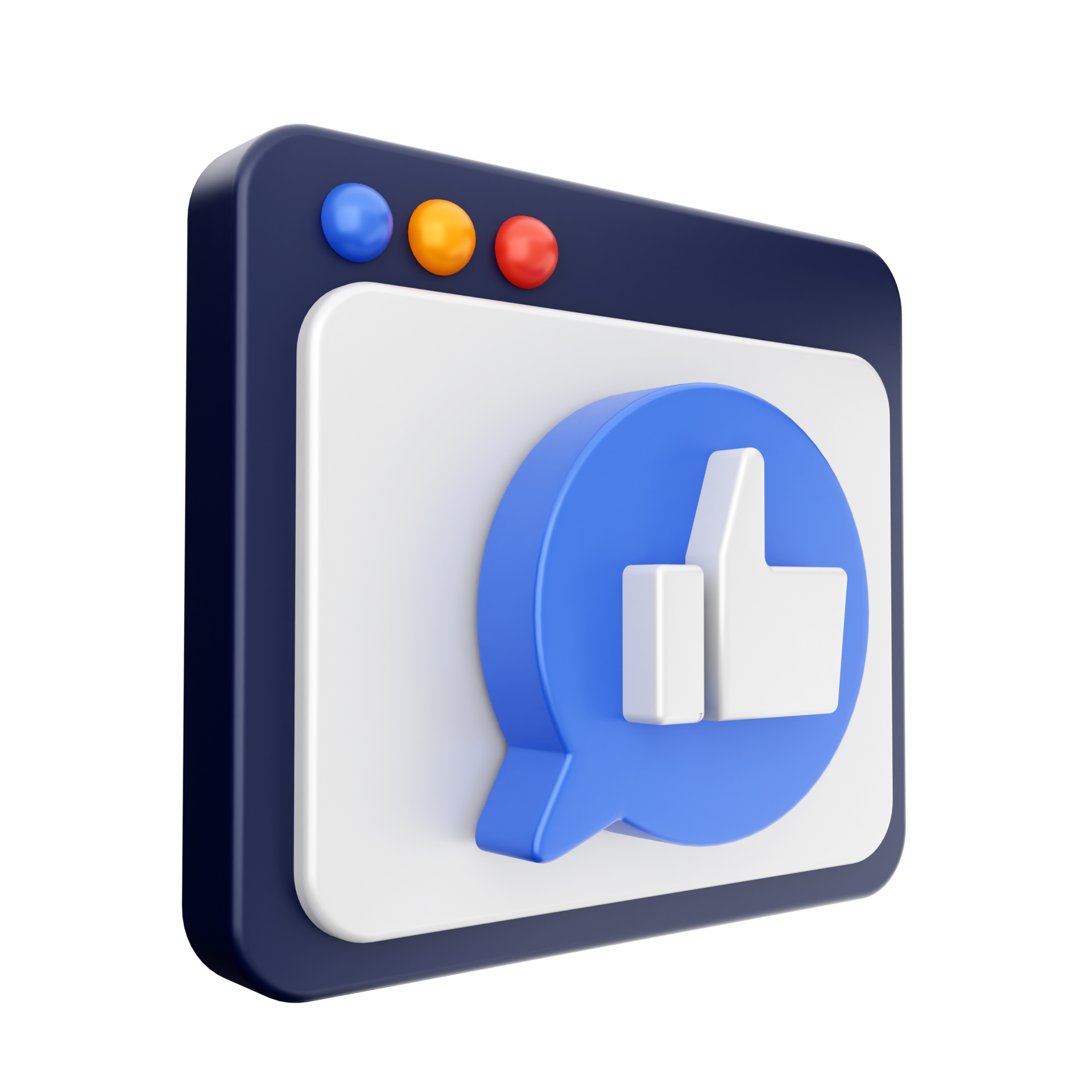 3d like website social media 22597142 PNG