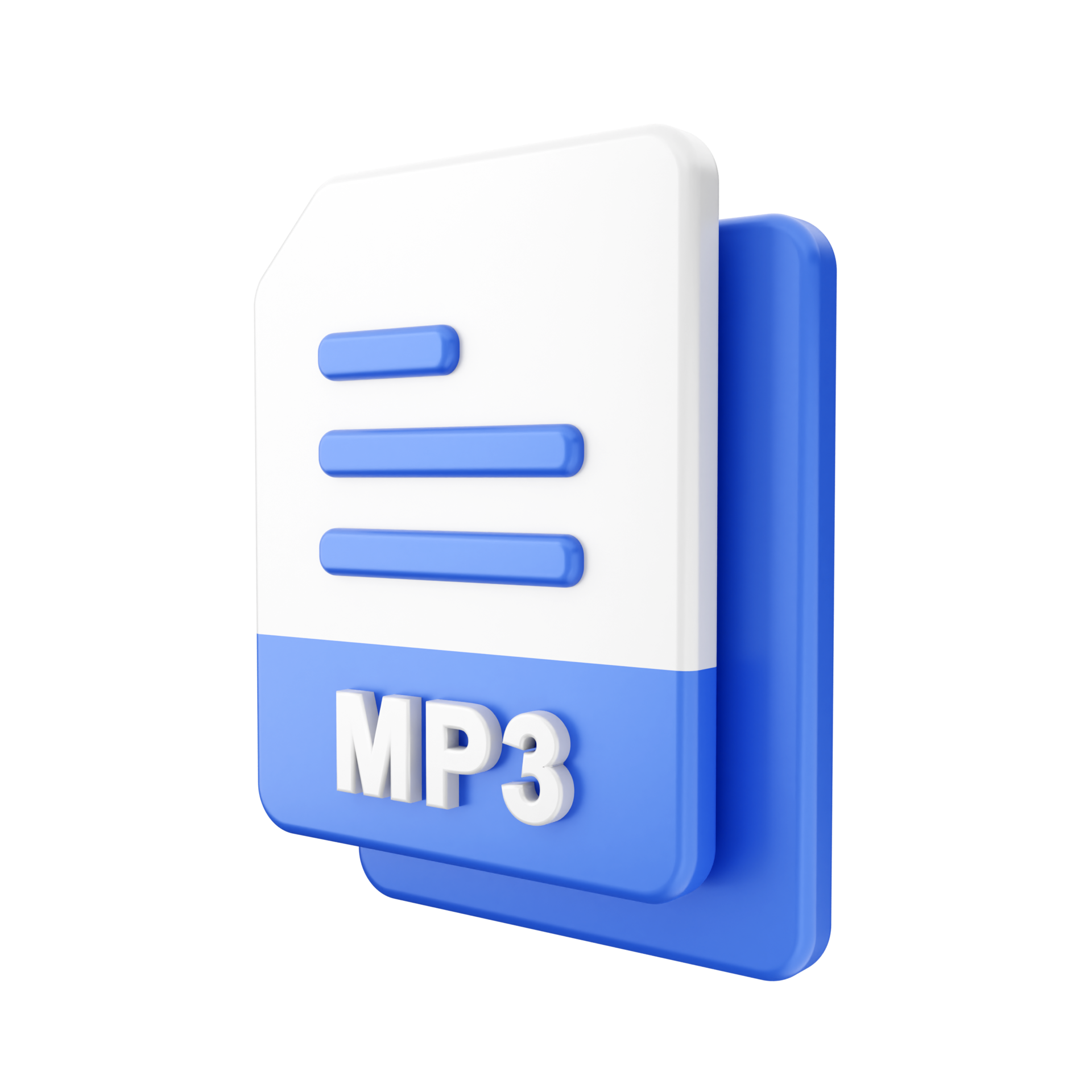 3d File MP3 Icon Illustration 22597207 PNG 3d-file-mp3-icon-illustration-22597207-png