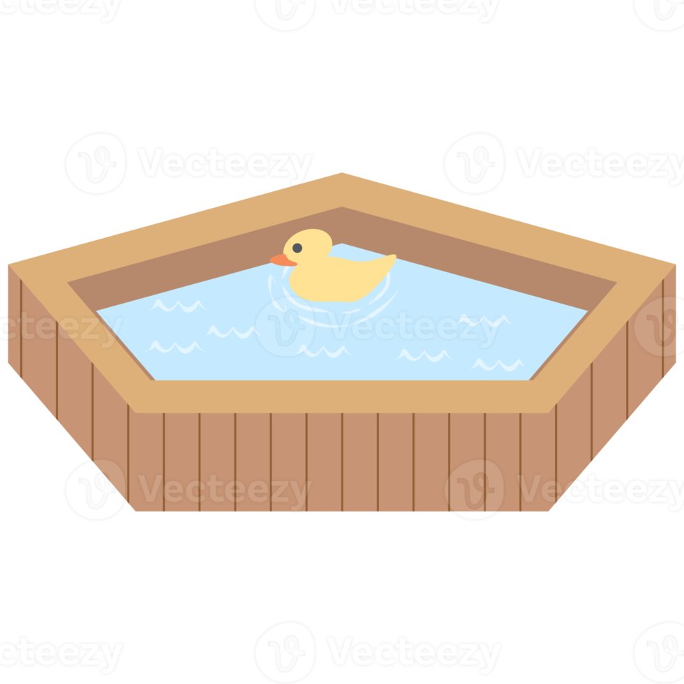 wooden bathtub swimming pool png