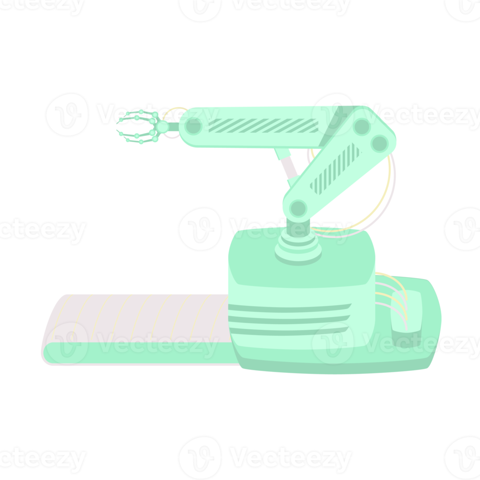 artificial inteligência robô máquina industrial trabalho fábrica trabalhos verde png