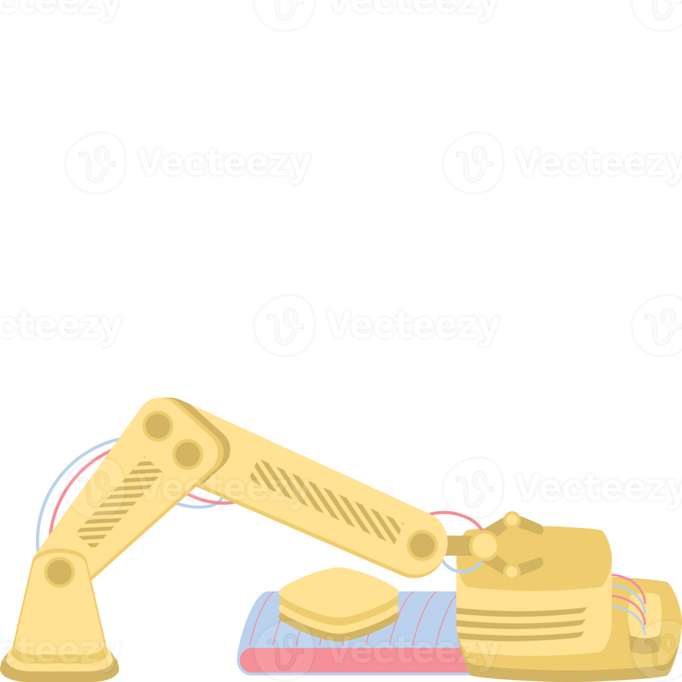 Artificial Intelligence Robot Machine Industrial Labour Factory Work png