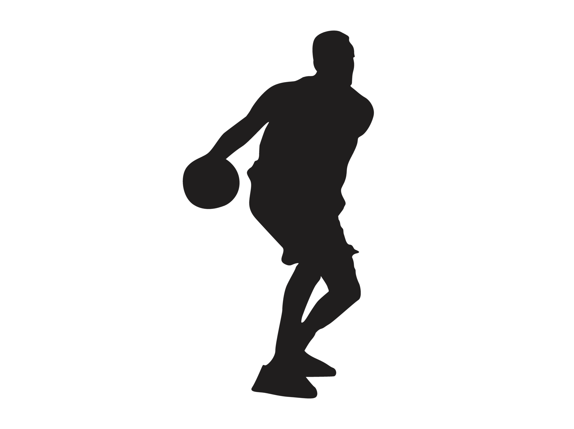 Basketball Player Silhouette Images really-tall-basketball-players