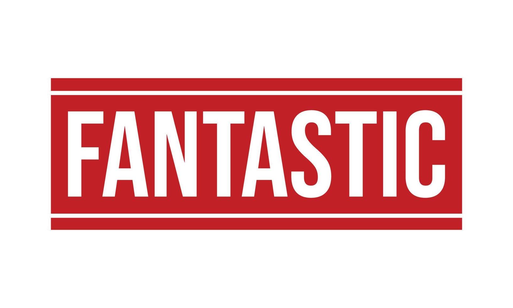 Fantastic Rubber Stamp Seal Vector