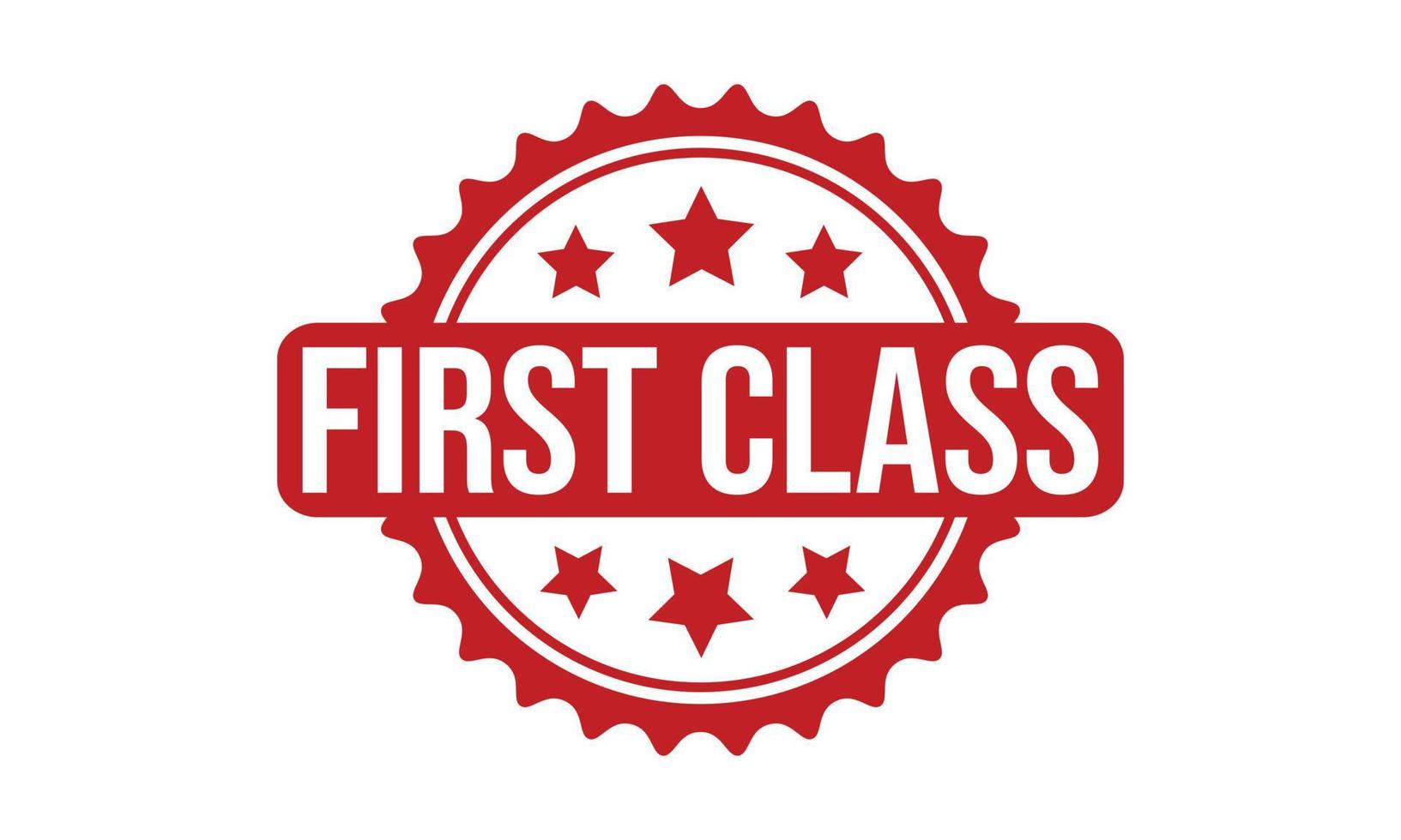 First Class Rubber Stamp Seal Vector 22599655 Vector Art at Vecteezy