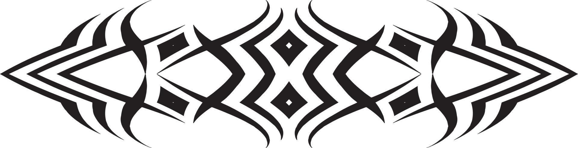 Tribal Design Vector Element. Tribal Shape For Tattoos And Cool Decoration Images