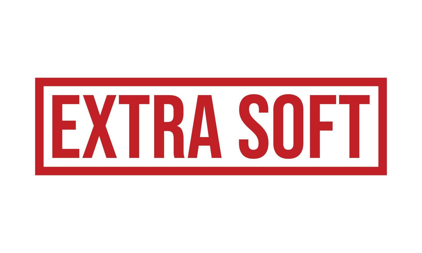 Extra Soft Rubber Stamp Seal Vector