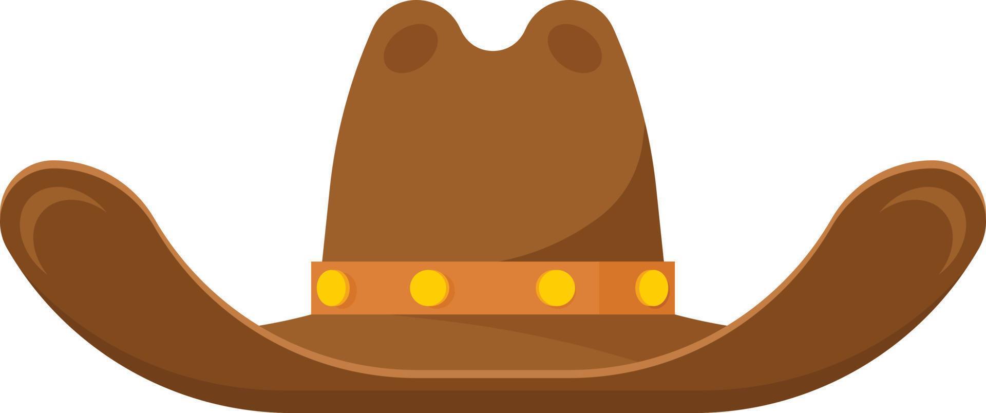 Vector Image Of A Cowboy'S Hat