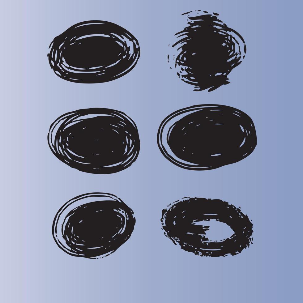 Vector Image Of Circular Brushes For Inkscape And Illustrator