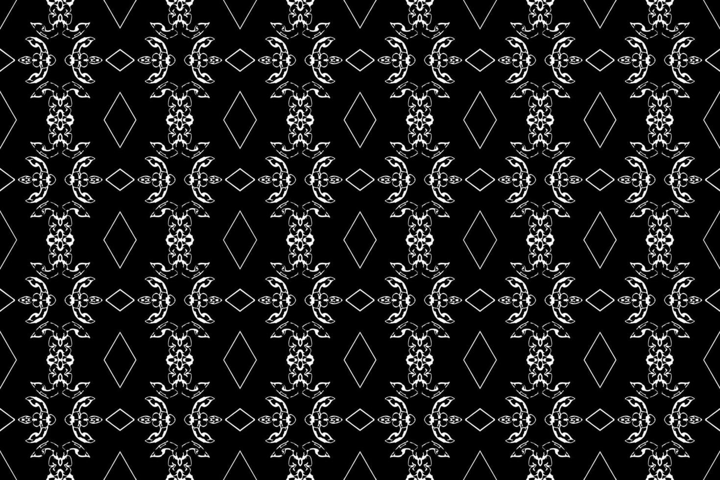 Abstract seamless pattern, seamless wallpaper, seamless background designed for use for interior, wallpaper, fabric, curtain, carpet, clothing, Batik, satin, background, illustration, Embroidery style vector