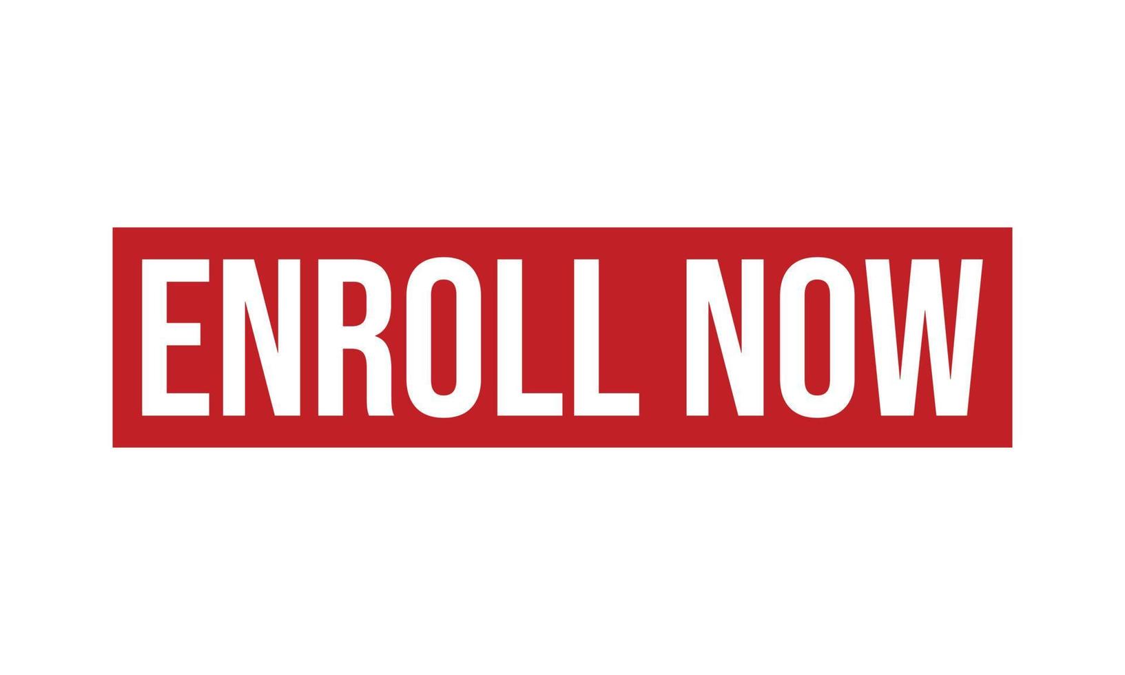 Enroll Now Rubber Stamp. Enroll Now Rubber Grunge Stamp Seal Vector Illustration