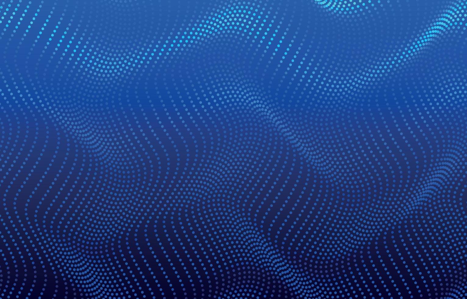 Blue Abstract Halftone Background vector