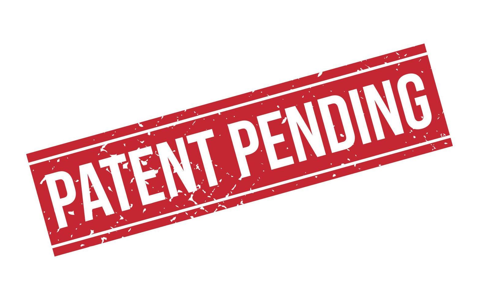 Patent Pending Stamp Seal Vector Illustration