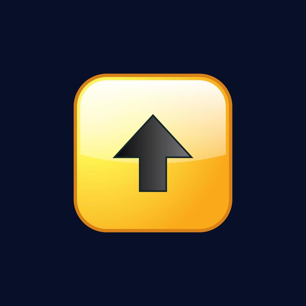Symbol sign button arrows ui ux design sign button vector