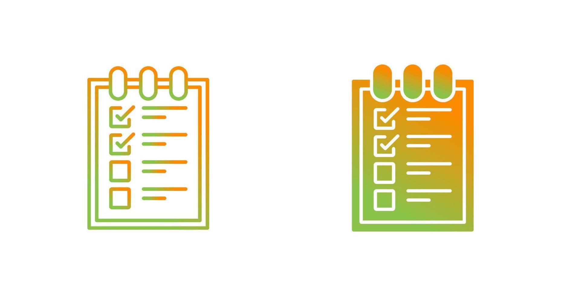 Check List Vector Icon