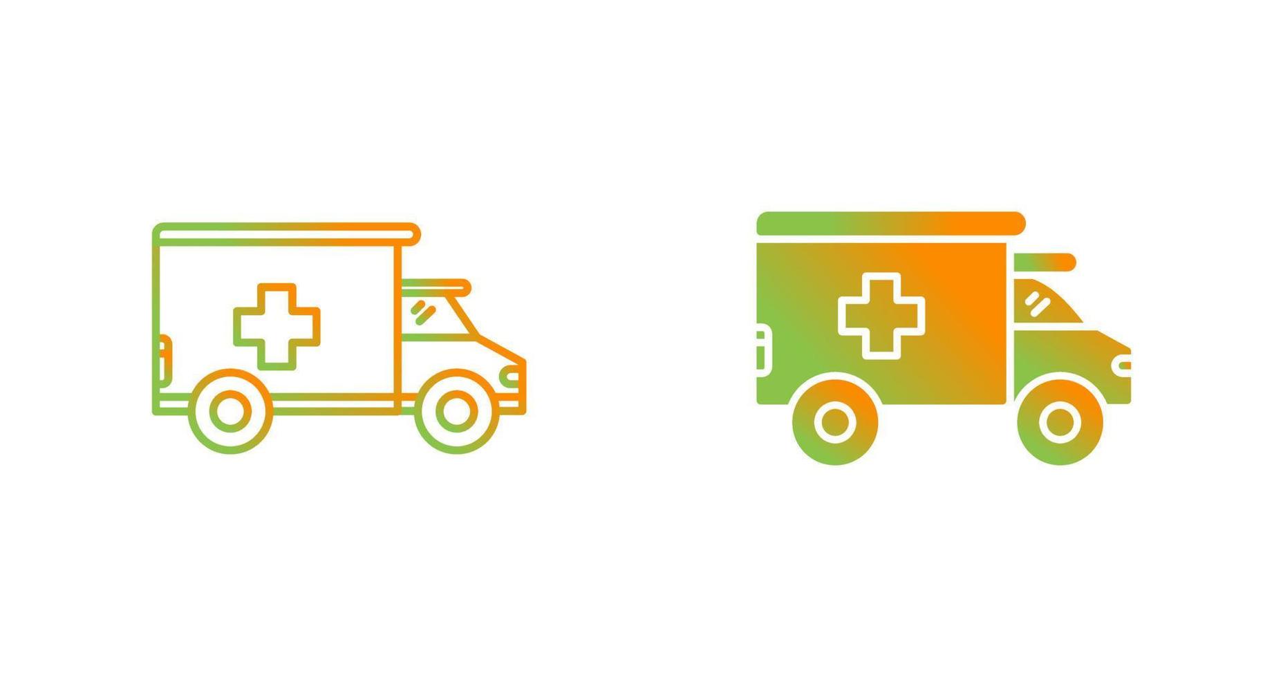 Ambulance Vector Icon