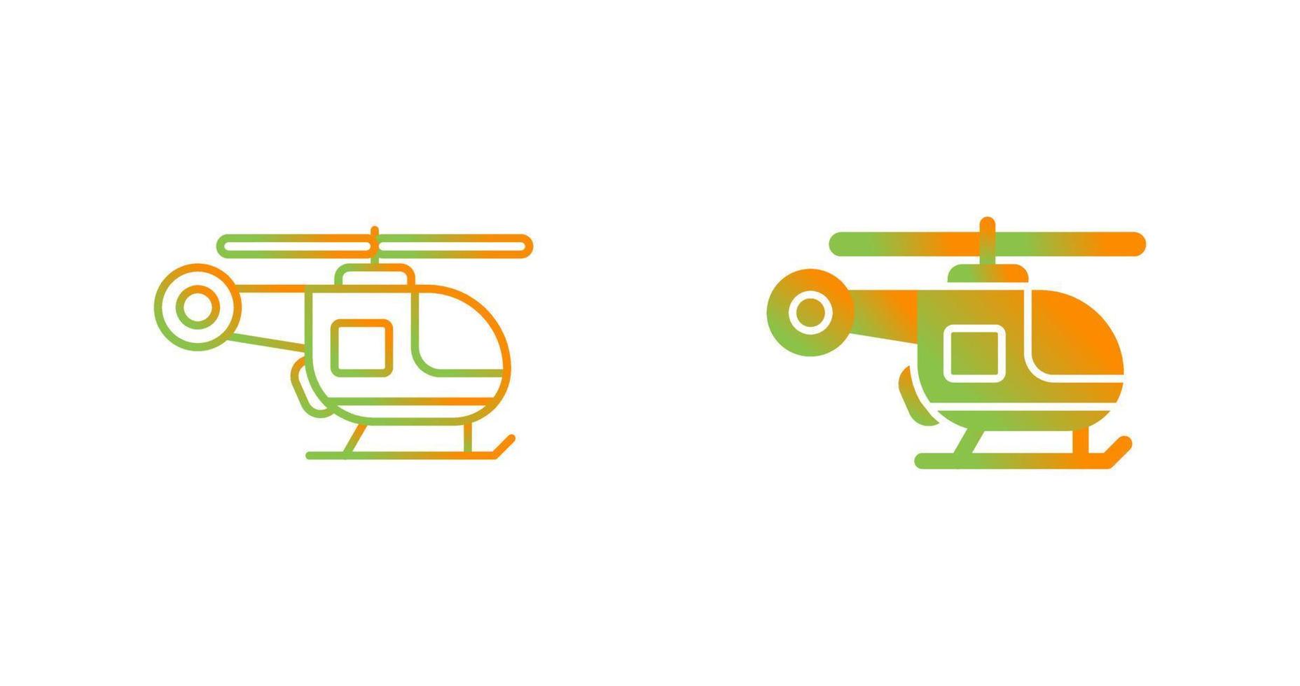 Helicopter Vector Icon