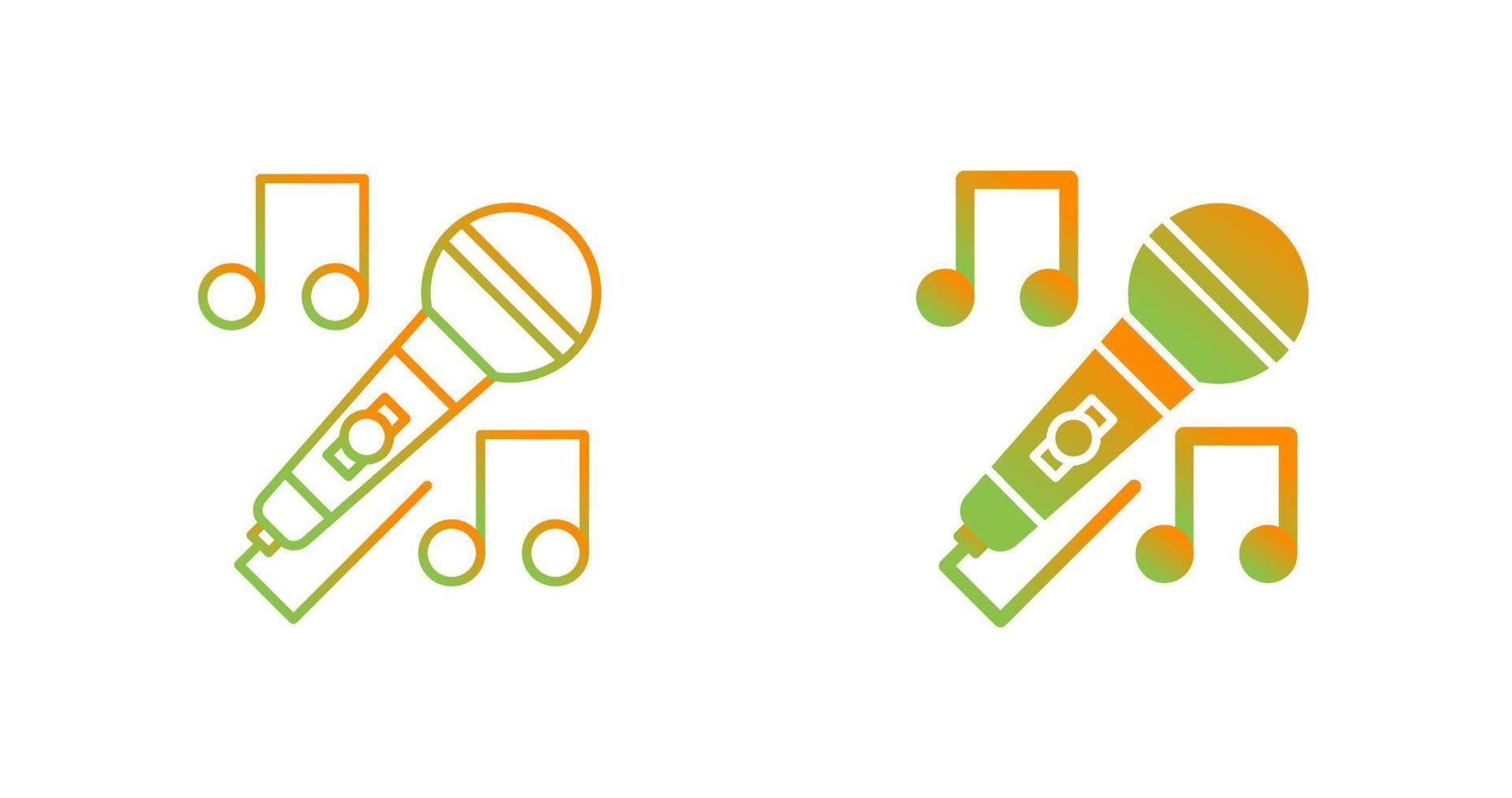 Karaoke Vector Icon