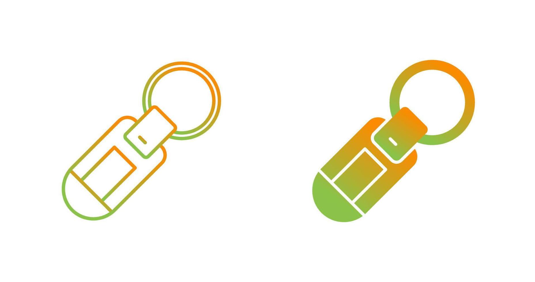 Keychain Vector Icon