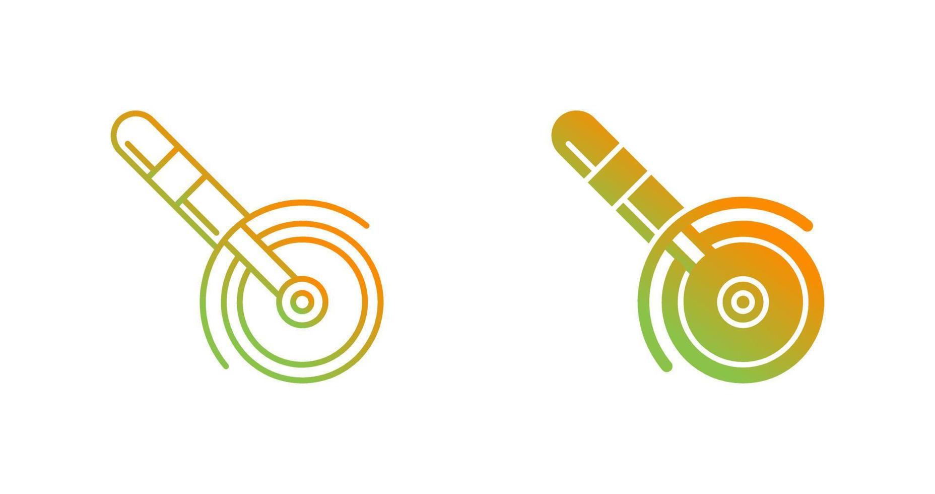 Pizza Cutter Vector Icon