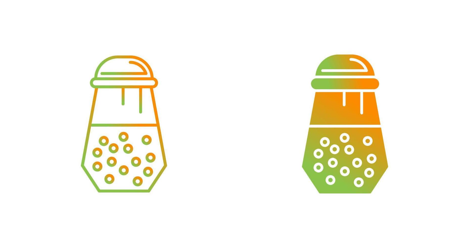 Salt Shaker Vector Icon