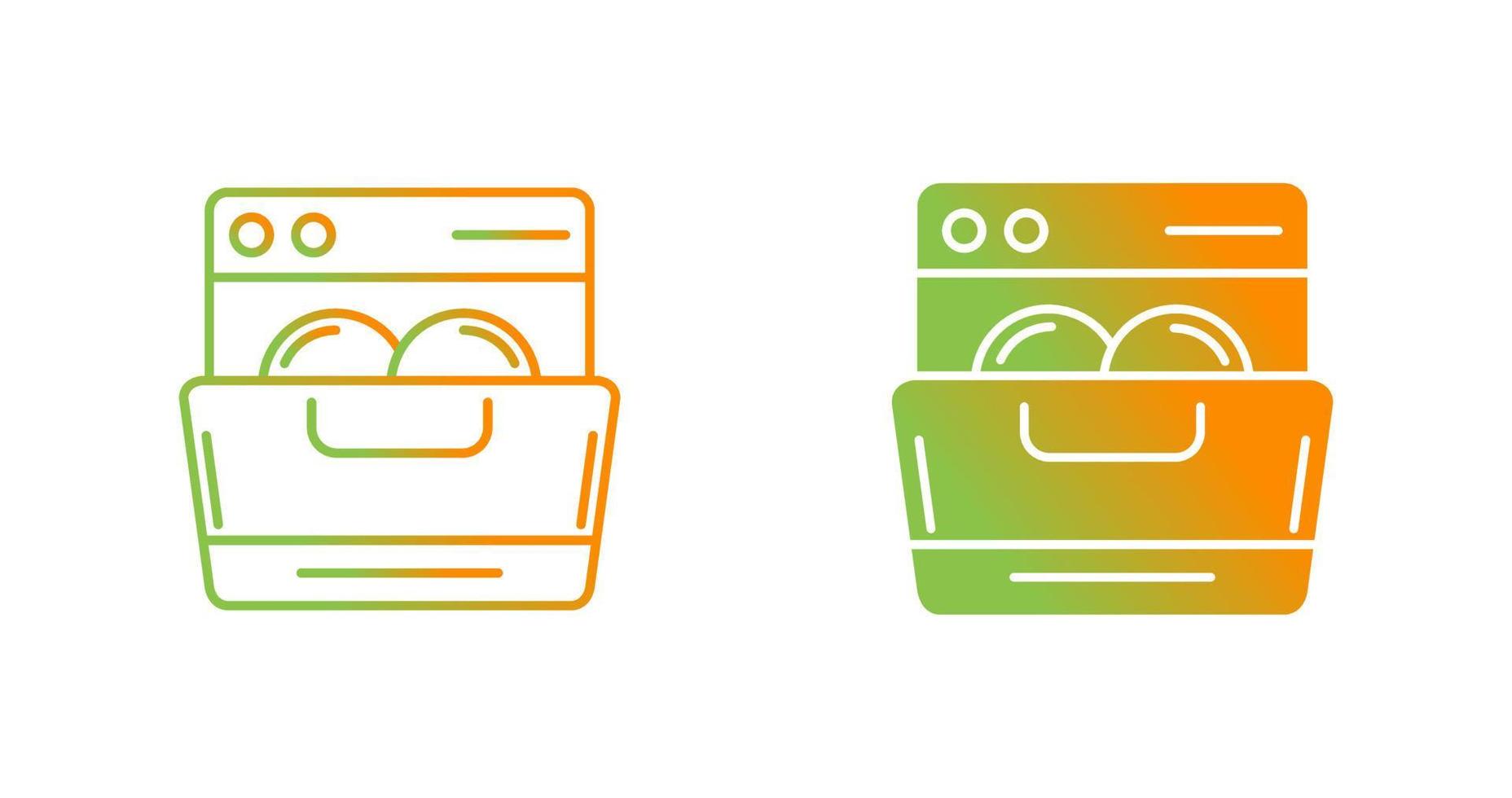 Dishwasher Vector Icon