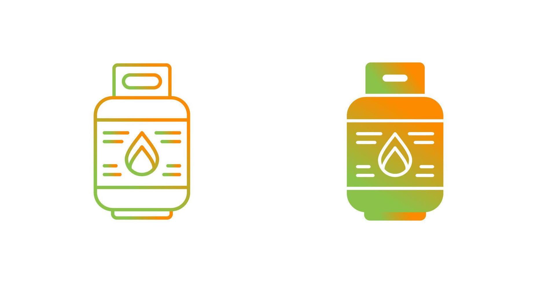 Gas Bottle Vector Icon