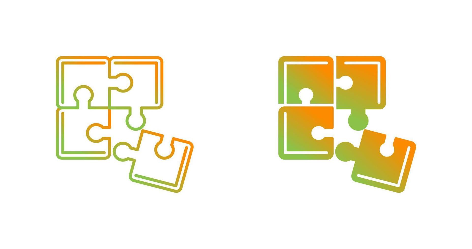 Puzzle Vector Icon