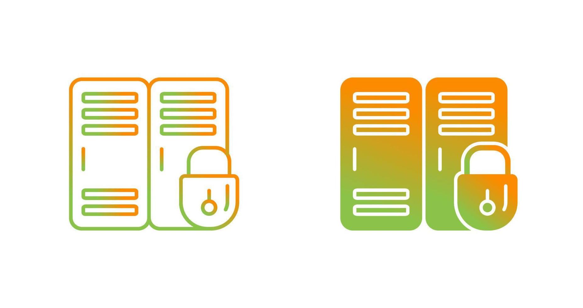 Locker Vector Icon