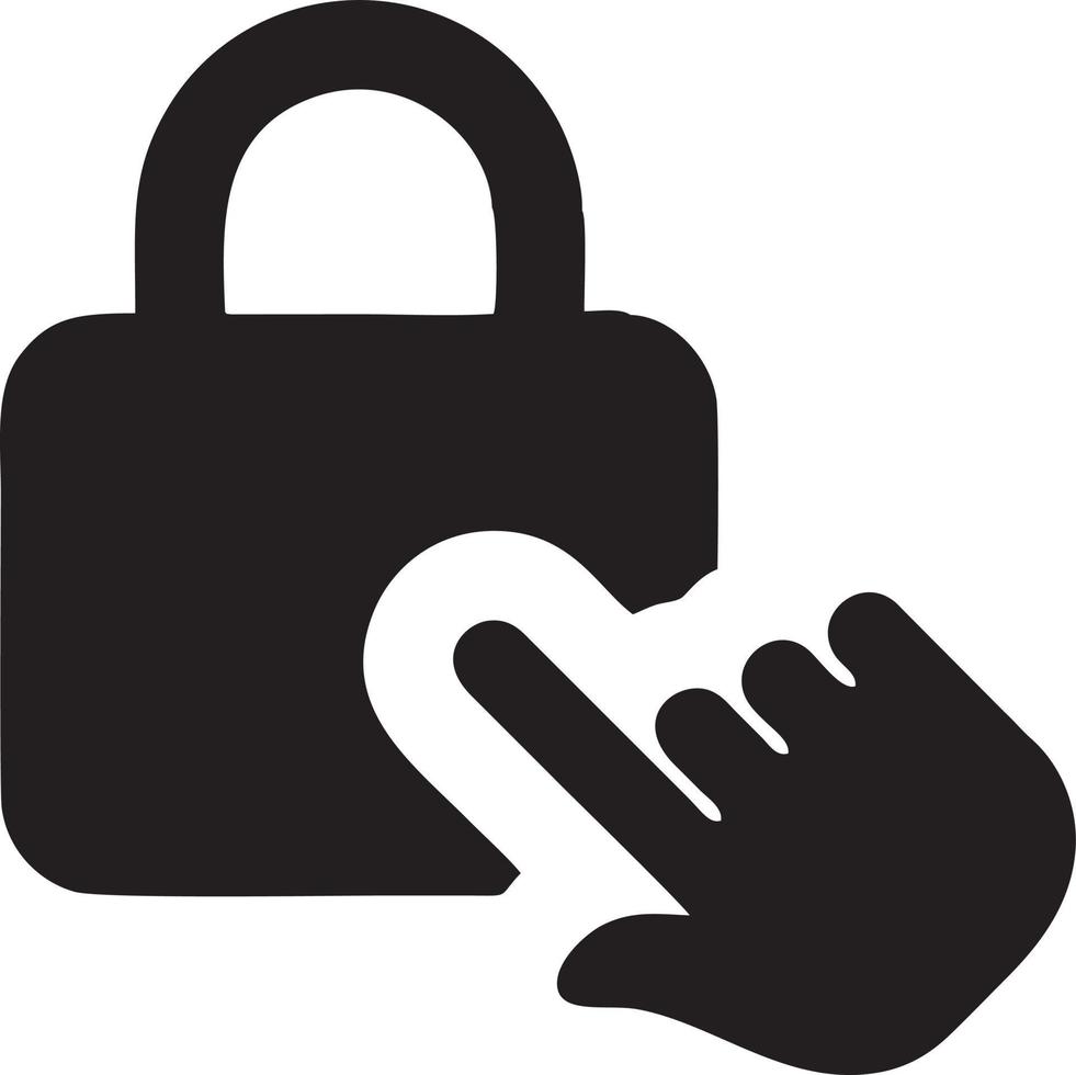 Lock security icon symbol vector image. Illustration of the key secure access system vector design. EPS 10