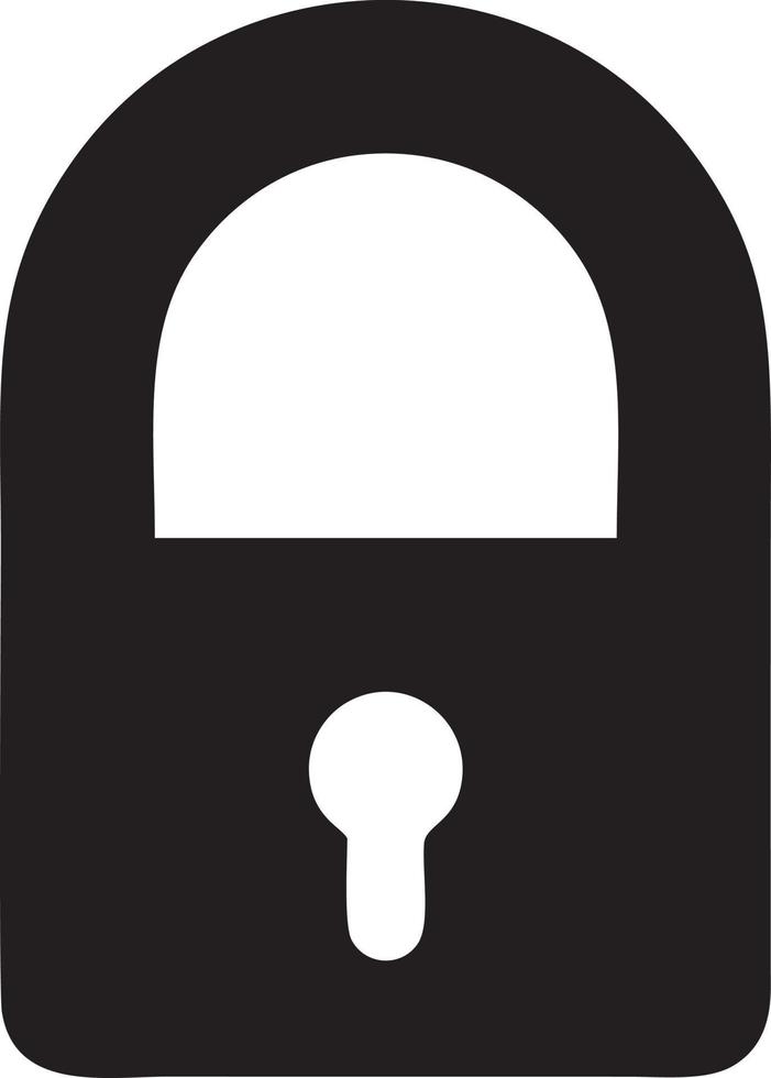 Lock security icon symbol vector image. Illustration of the key secure access system vector design. EPS 10