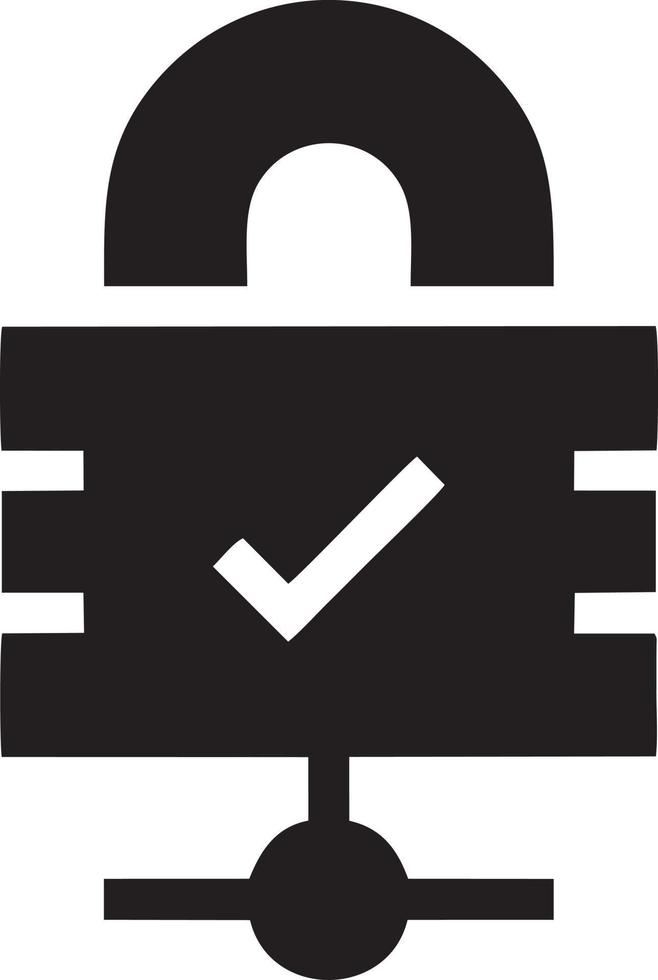 Lock security icon symbol vector image. Illustration of the key secure access system vector design. EPS 10