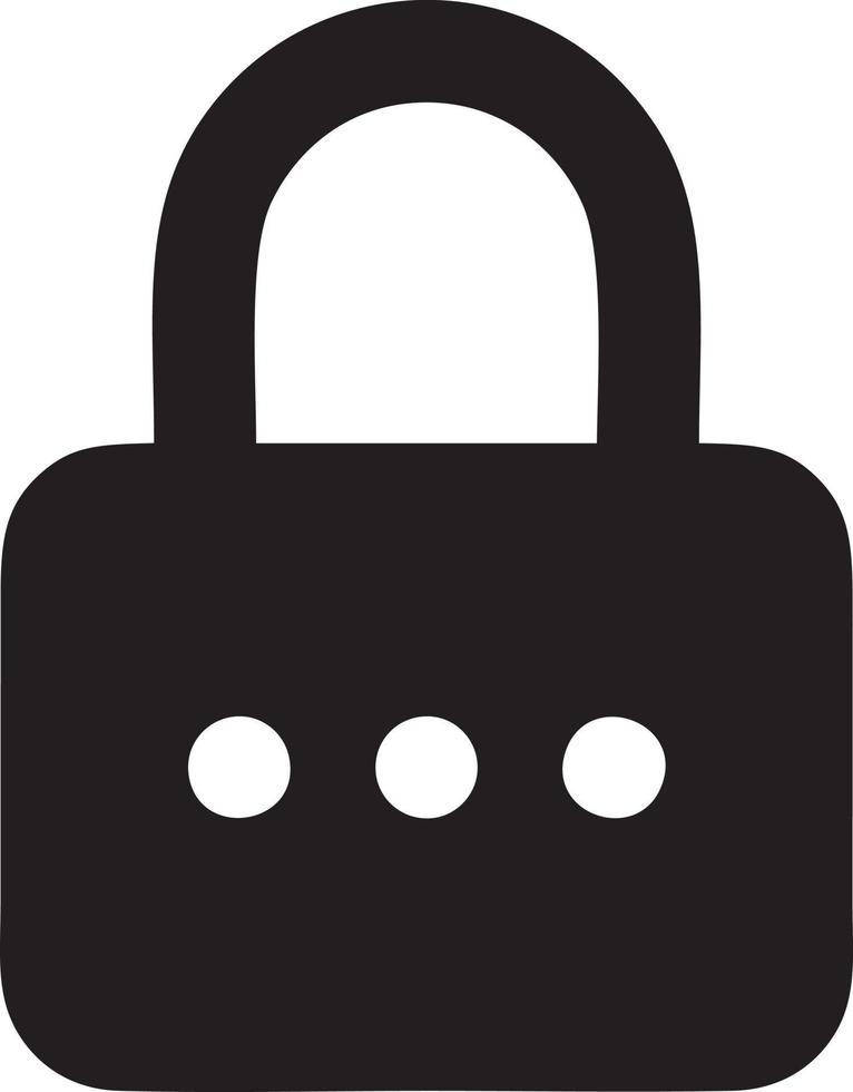 Lock security icon symbol vector image. Illustration of the key secure access system vector design. EPS 10