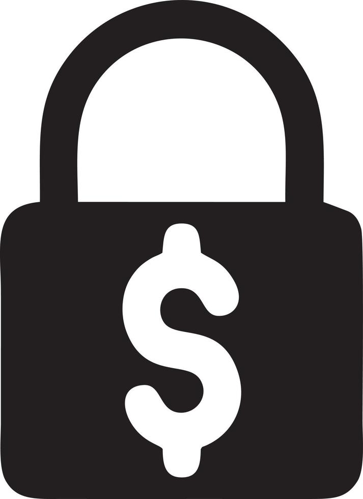 Lock security icon symbol vector image. Illustration of the key secure access system vector design. EPS 10