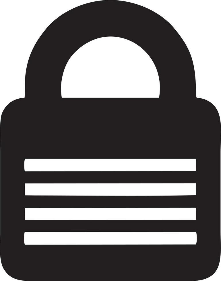 Lock security icon symbol vector image. Illustration of the key secure access system vector design. EPS 10